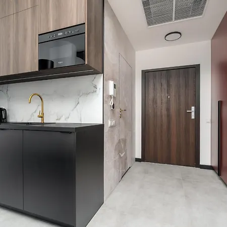 Hanza Tower Sky Lux 17th Floor 公寓 什切青