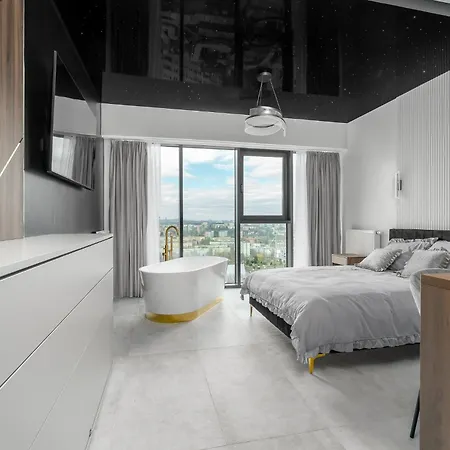 Hanza Tower Sky Lux 17th Floor Apartamento *