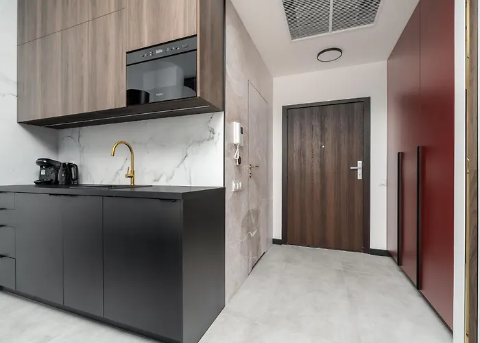 Hanza Tower Sky Lux 17th Floor Апартаменты Щецин